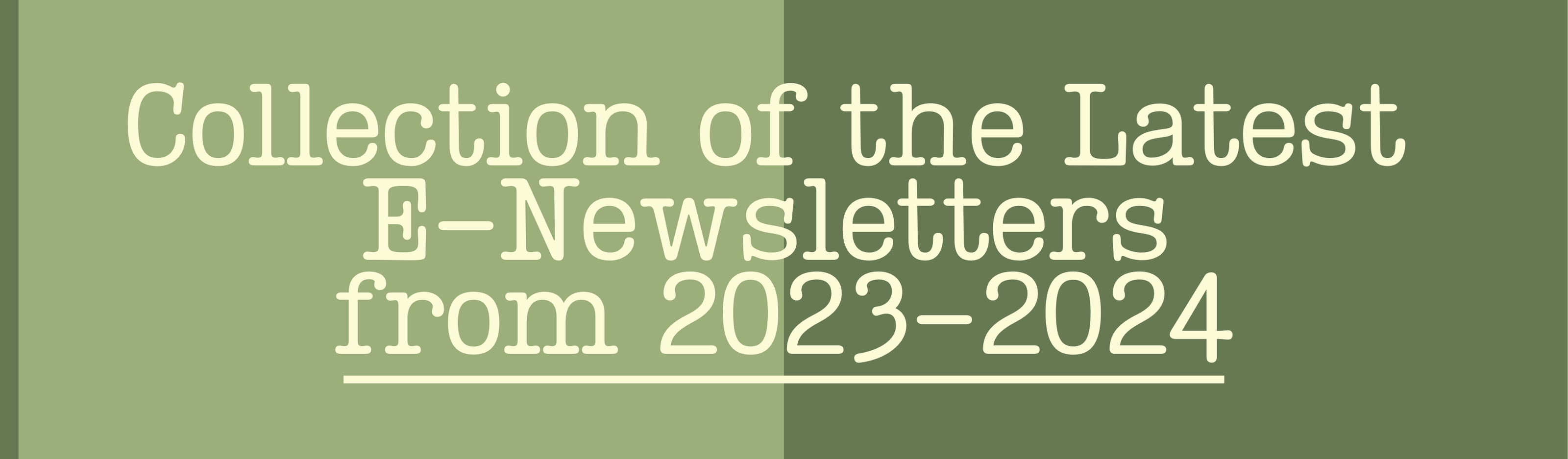 E-Newsletters